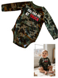 Boys "You Had Me At Truck" Onesie