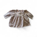 Baby Girl Long Sleeve Cheetah Print Sweater
