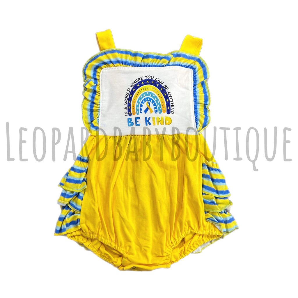 Be kind ruffle romper